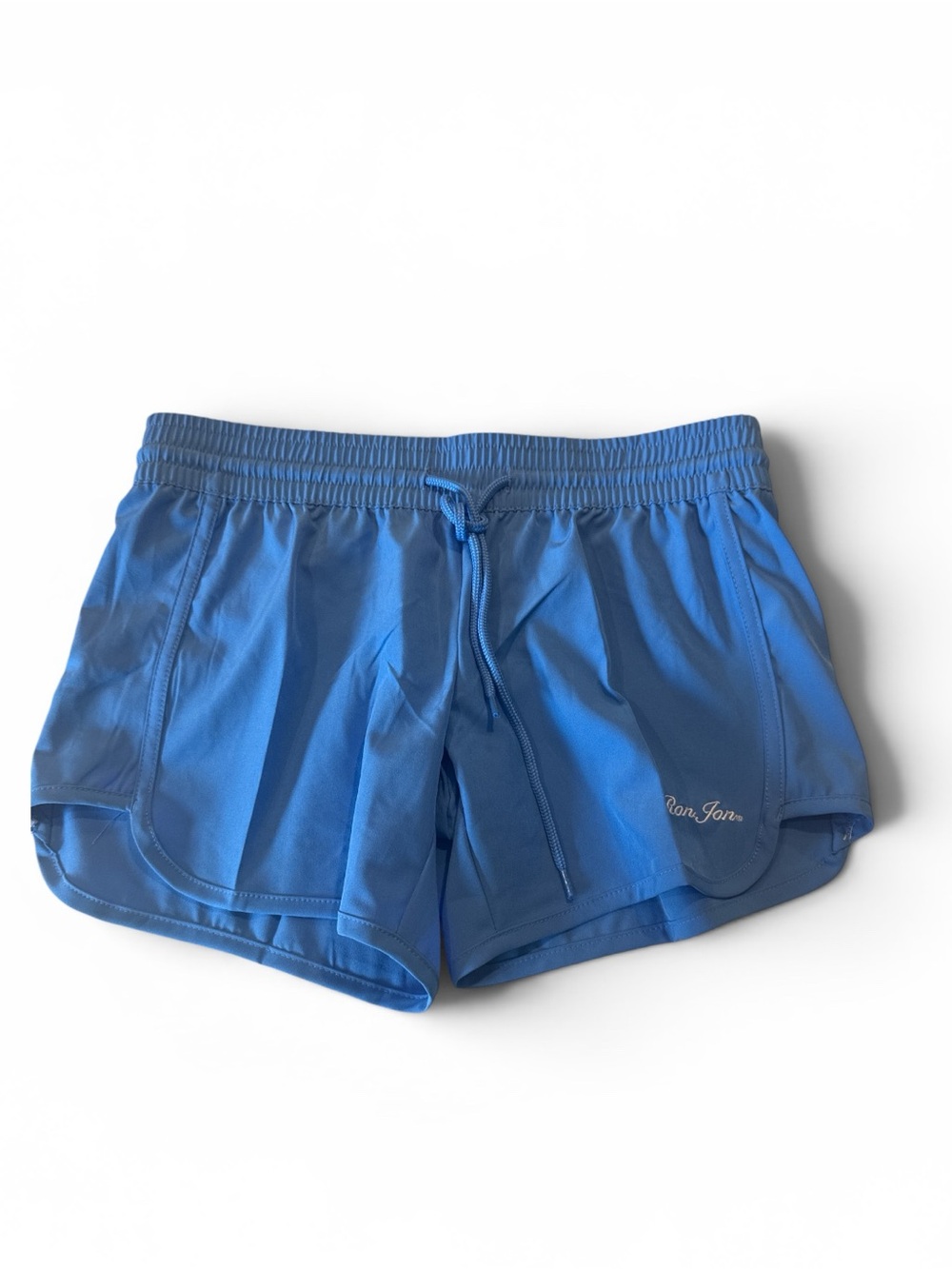 Ron Jon Surf Shop Hybrid Shorts XS Blue Drawstring Beach Swim Board Shorts